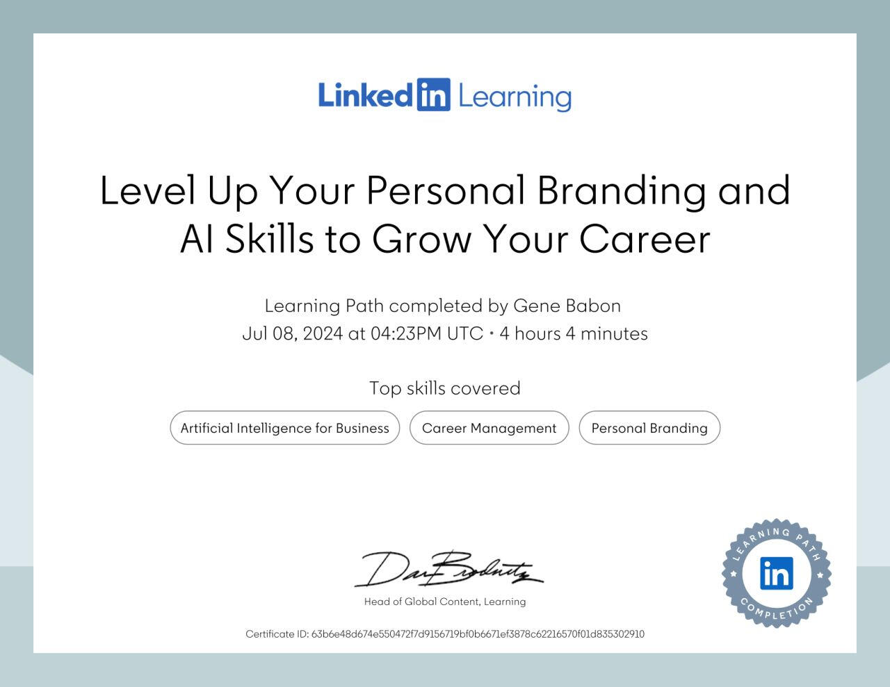 Level Up Your Personal Branding and AI Skills to Grow Your Career